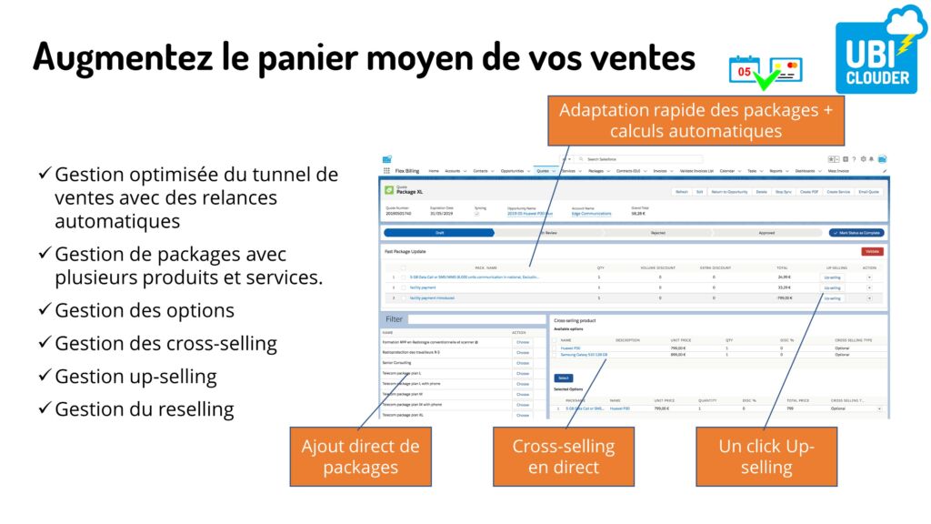 Créer des offres complètes et personnalisables avec des packages